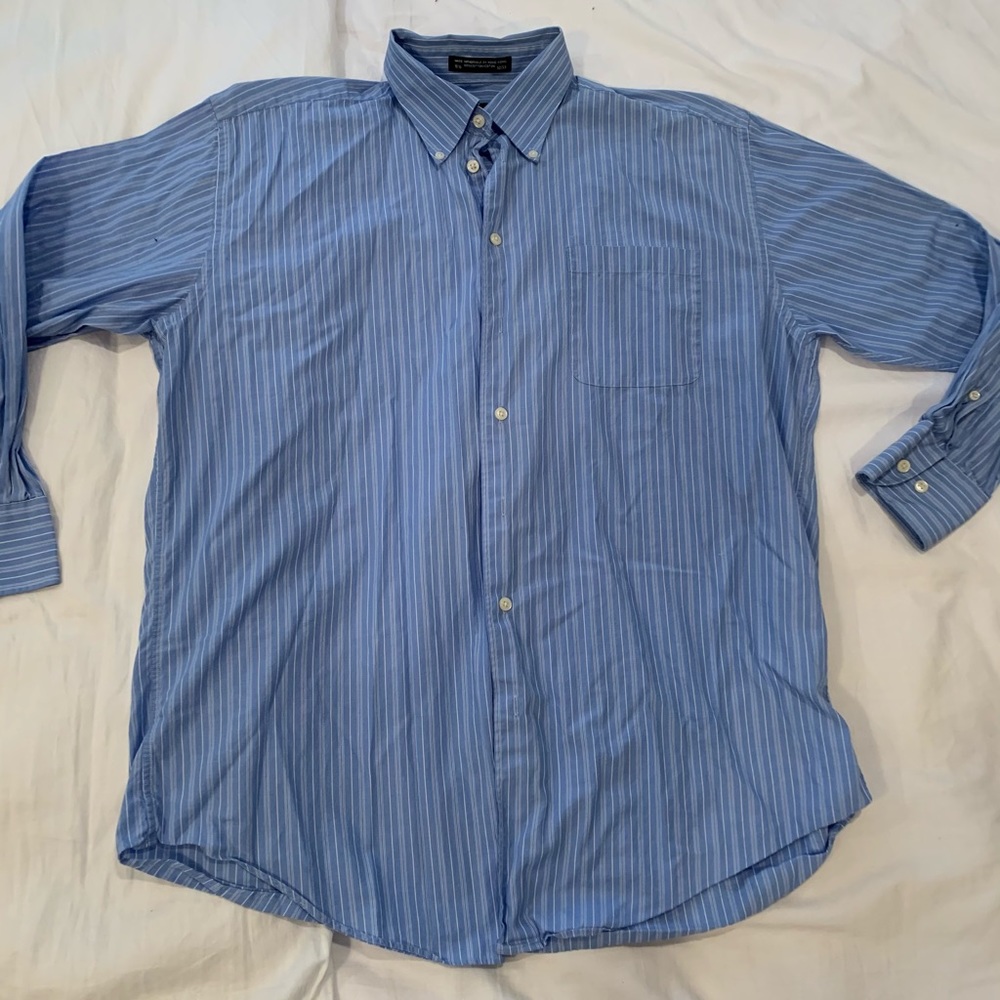 Nautical Long Sleeve Striped Shirt